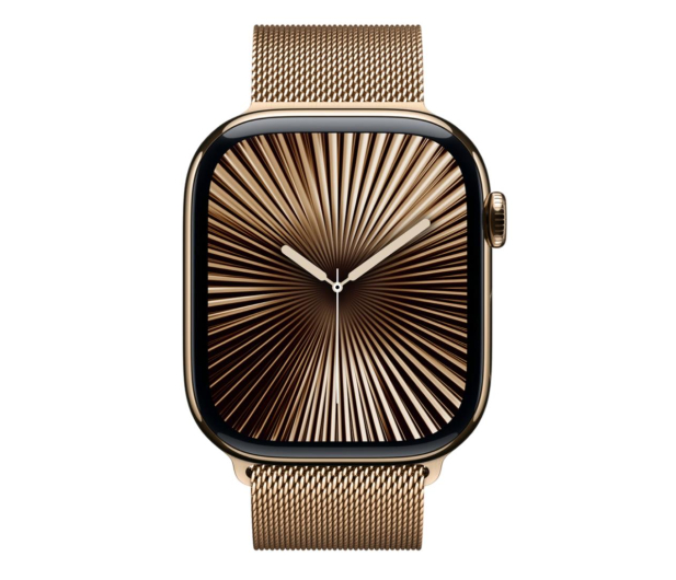 Apple Bransoleta mediolańska 44-49mm M/L złoty - 1282279 - zdjęcie